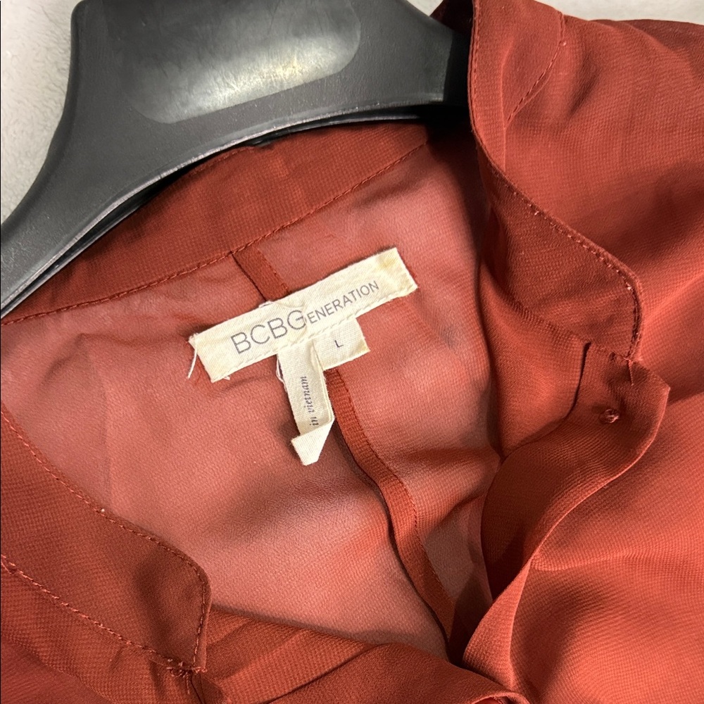 Bcbgeneration Rust Backless Dress - image 2